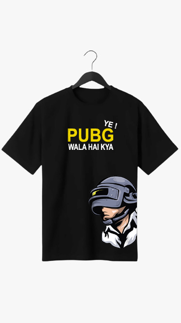 YE! PUBG WALA HAI KYA PRINT UNISEX T-SHIRT