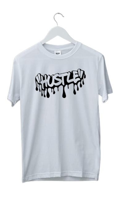 HUSTLE-2 PRINT UNISEX T-SHIRT