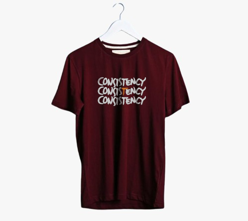 CONSISTENCY PRINT UNISEX T-SHIRT