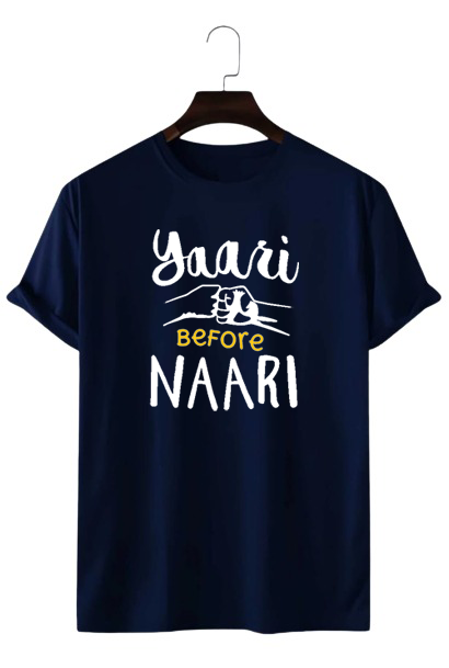 YAARI BEFORE NAARI PRINT UNISEX T-SHIRT