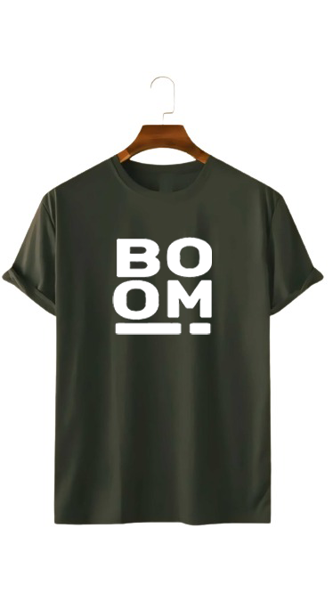 PLUS SIZE BOOM! PRINT UNISEX T-SHIRT