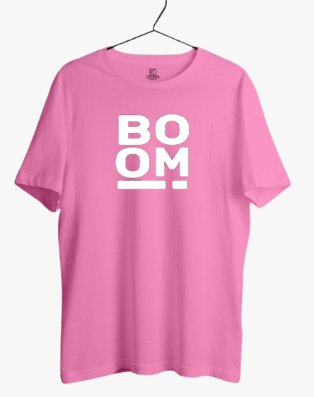 PLUS SIZE BOOM! PRINT UNISEX T-SHIRT