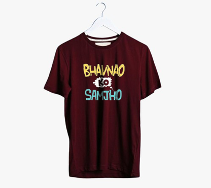 BHAVNAO KO SAMJHO PRINT UNISEX T-SHIRT