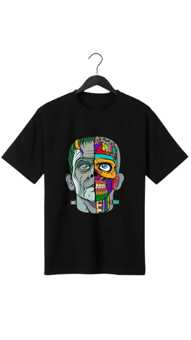 PLUS SIZE DESIGNED " PRINT UNISEX T-SHIRT