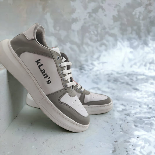 Klan's Soft Sole sneakers - White and grey