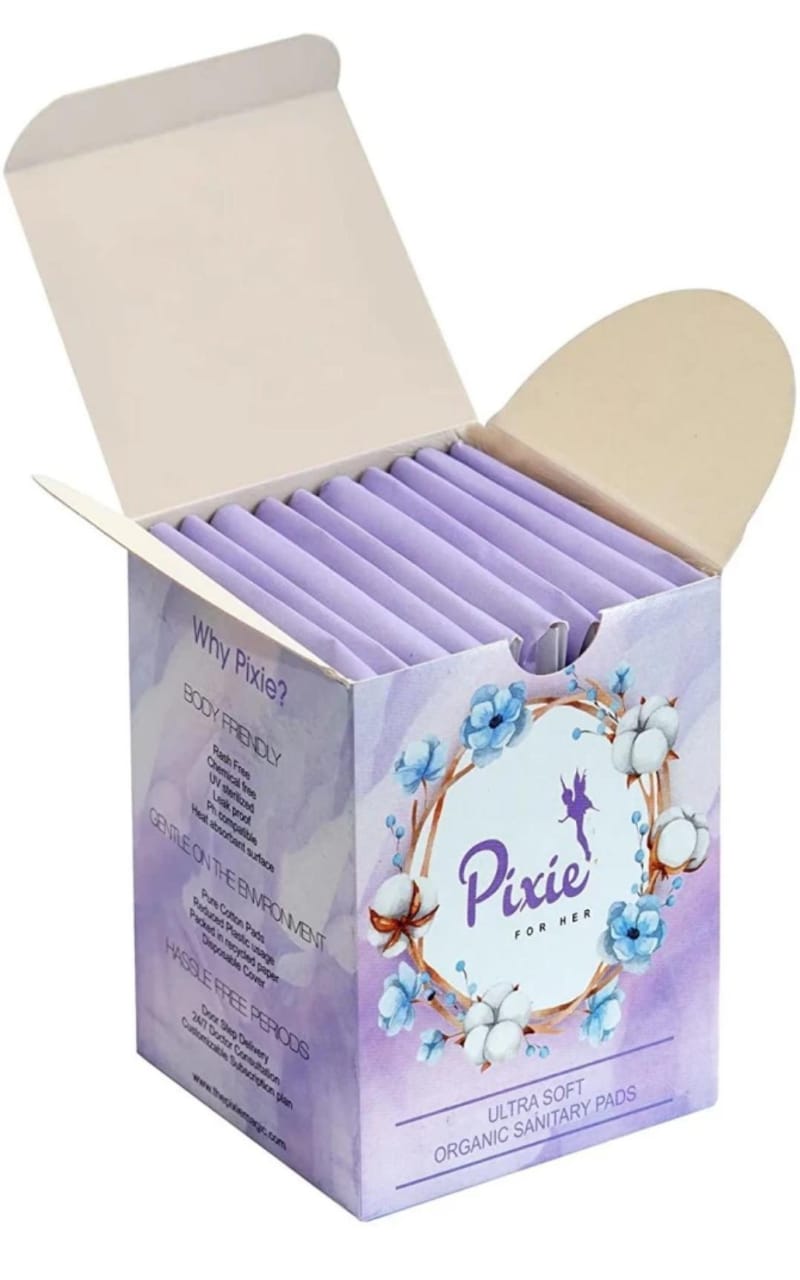 Pixie for her - Organic sanitary pads