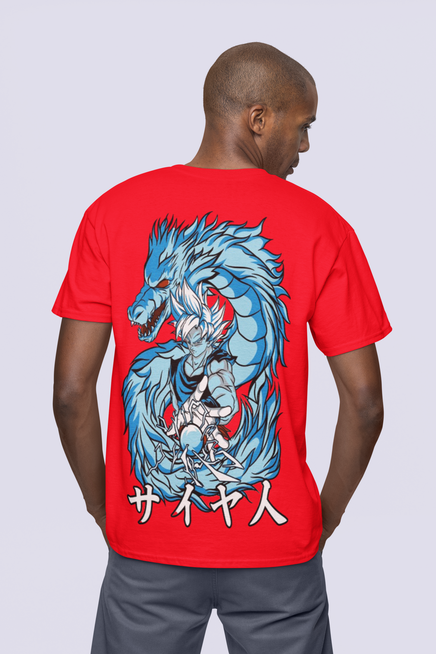 DRAGON  PRINTED REGULAR FIT  UNISEX T-SHIRT