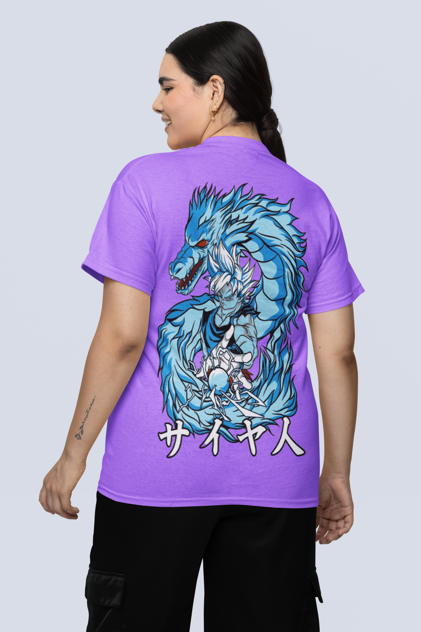 DRAGON  PRINTED REGULAR FIT  UNISEX T-SHIRT