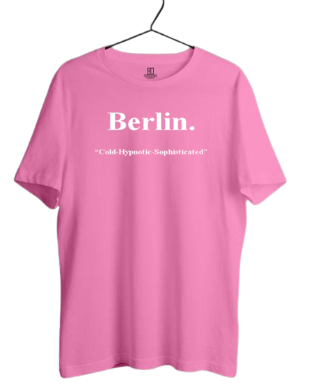 PLUS SIZE BERLIN.  PRINT UNISEX T-SHIRT