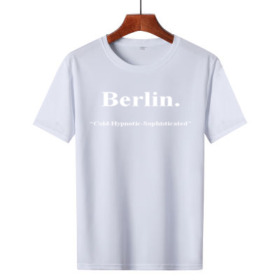 PLUS SIZE BERLIN.  PRINT UNISEX T-SHIRT