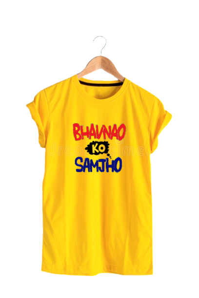 BHAVNAO KO SAMJHO PRINT UNISEX T-SHIRT