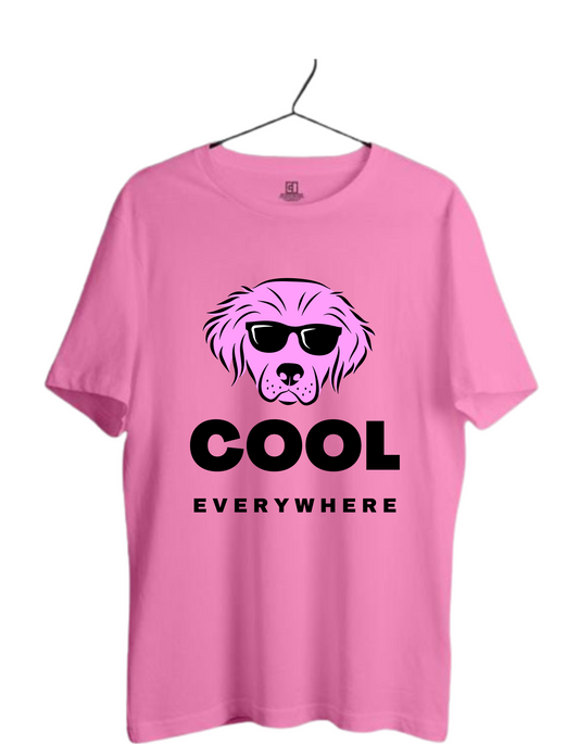 PLUS SIZE COOL EVERYWHERE PRINT UNISEX T-SHIRT