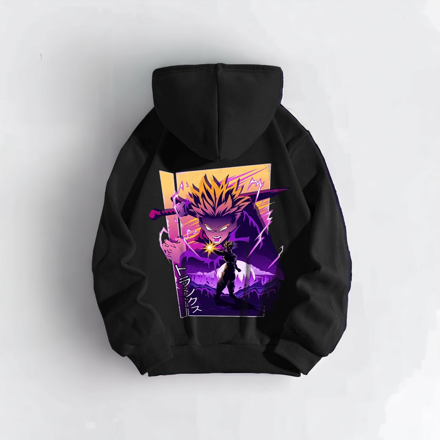 Anime zone full graphic hoodie