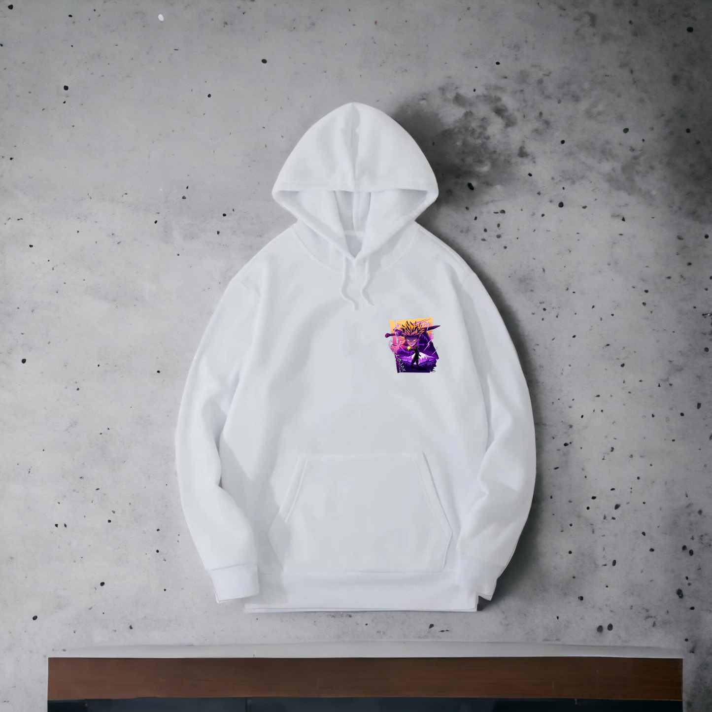 Anime zone full graphic hoodie