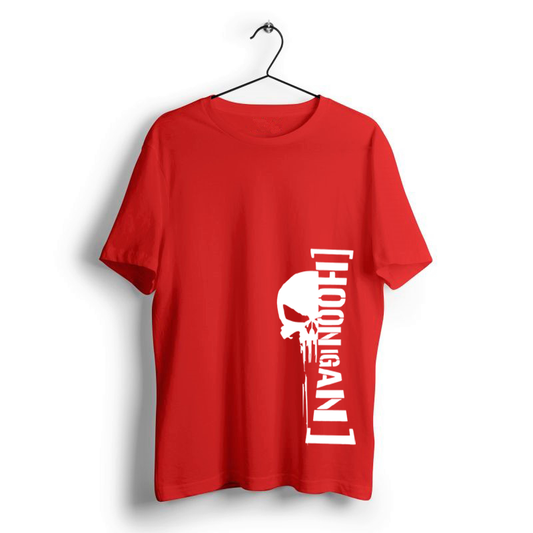 HOONIGAN CANDY RED PRINT UNISEX T-SHIRT