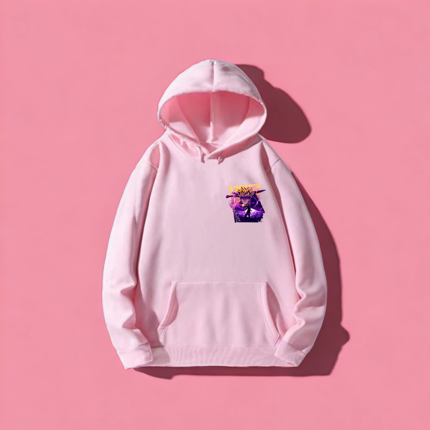 Anime zone full graphic hoodie