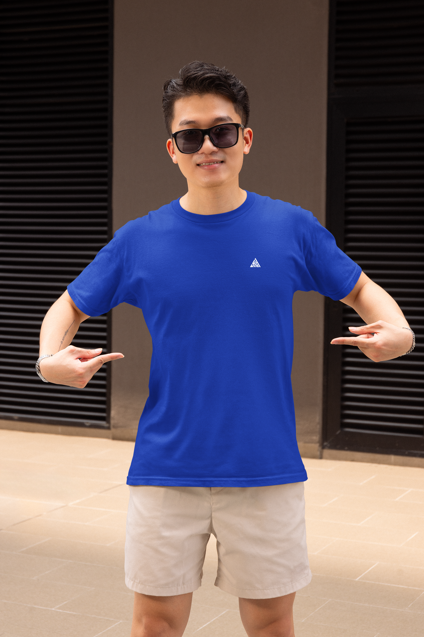 ROYAL BLUE  ROUND NECK REGULAR FIT UNISEX T-SHIRT