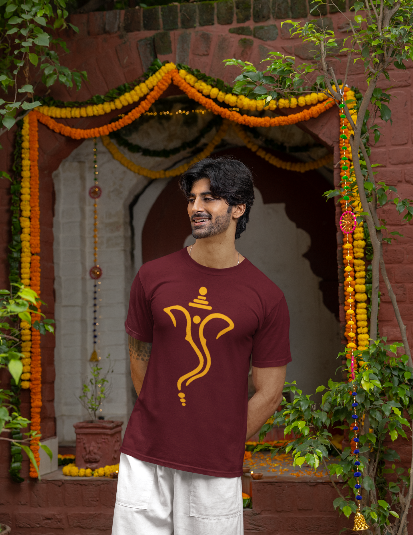 GANESHA PRINT UNISEX T-SHIRT