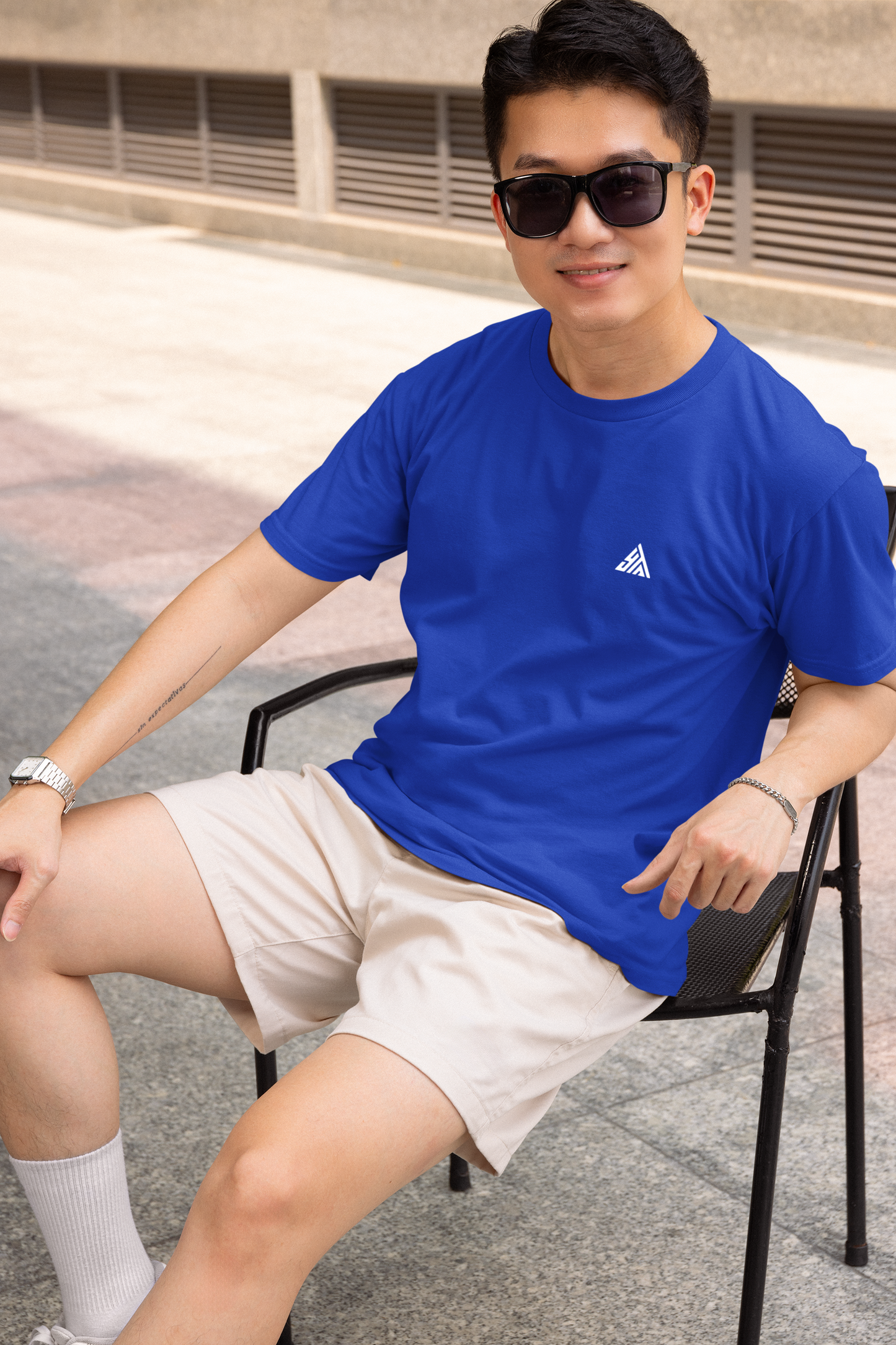 ROYAL BLUE  ROUND NECK REGULAR FIT UNISEX T-SHIRT