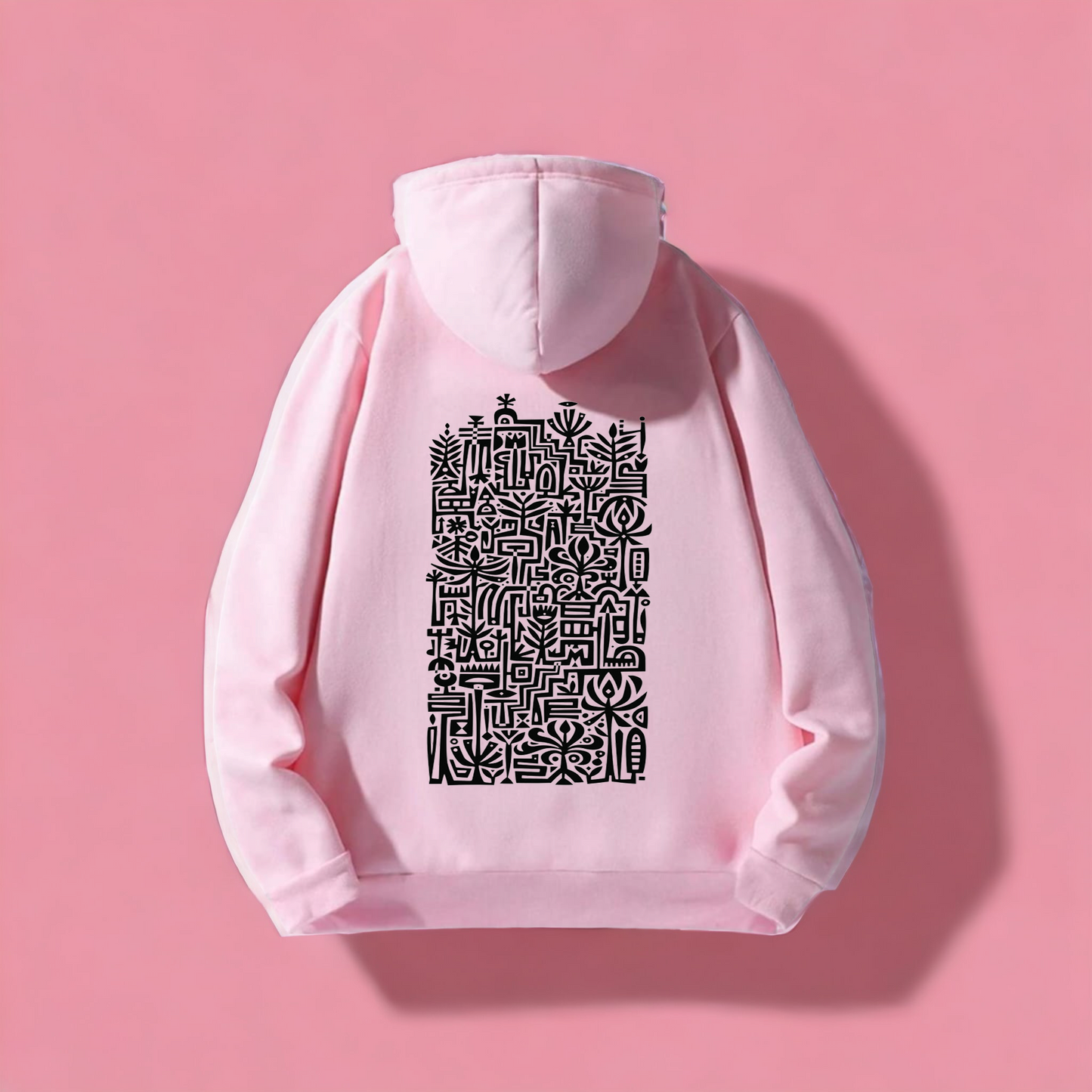 Doodle full graphic hoodie