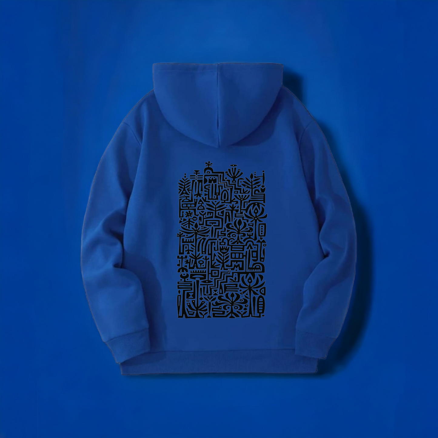 Doodle full graphic hoodie