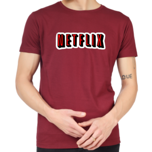 NETFLIX  PRINT UNISEX T-SHIRT