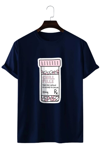 CHILL PILL CANDY PRINT UNISEX T-SHIRT