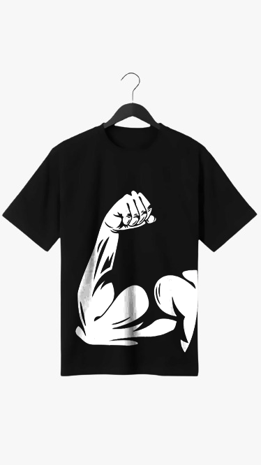 HEAVY WORKOUT PRINT UNISEX T-SHIRT