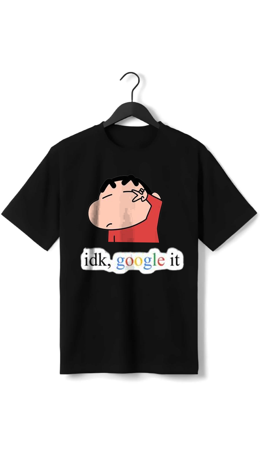 IDK,GOOGLE IT, SHINCHAN PRINT UNISEX T-SHIRT