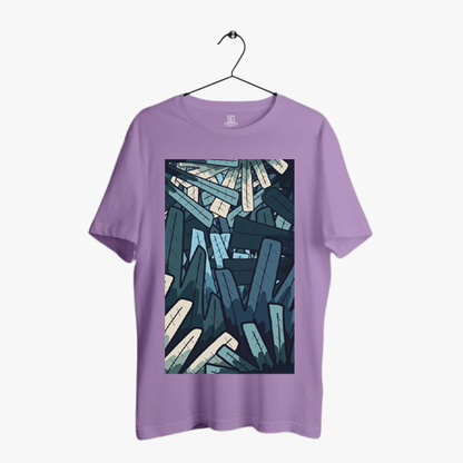 ABSTRACT-12 PRINT UNISEX T-SHIRT