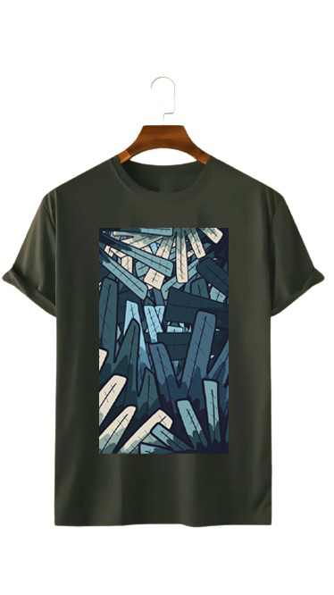 ABSTRACT-12 PRINT UNISEX T-SHIRT