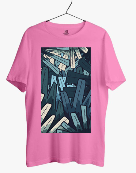 ABSTRACT-12 PRINT UNISEX T-SHIRT