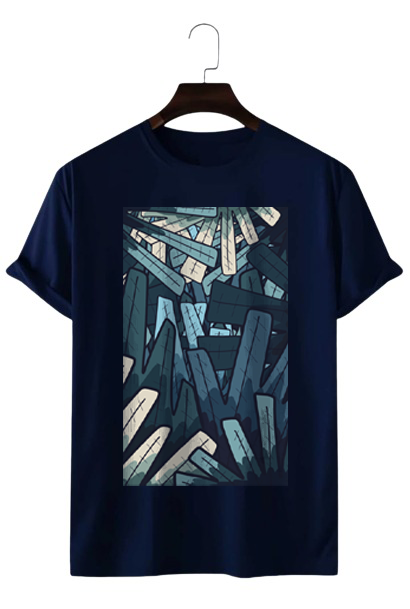 ABSTRACT-12 PRINT UNISEX T-SHIRT