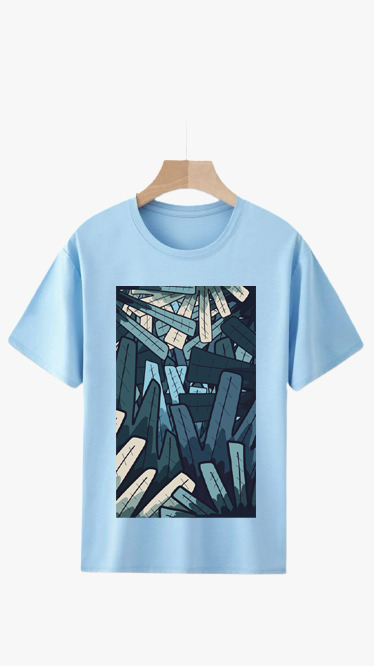 ABSTRACT-12 PRINT UNISEX T-SHIRT