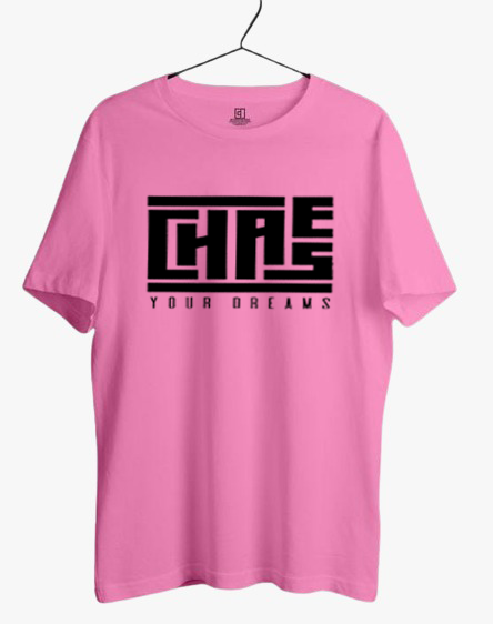 CHASE YOUR DREAMS PRINT UNISEX T-SHIRT