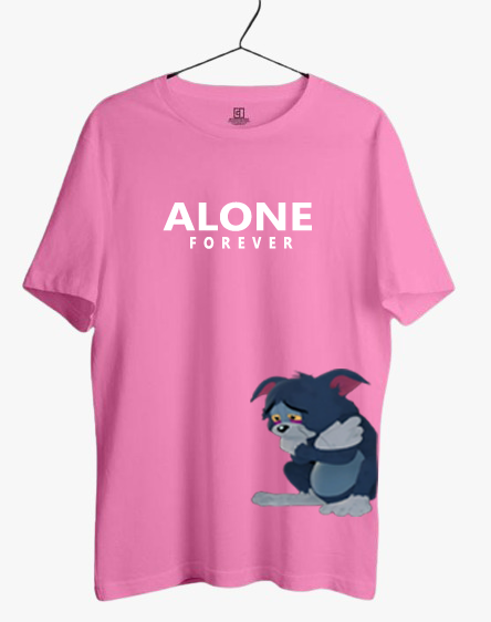 ALONE FOREVER TOM PRINT UNISEX T-SHIRT