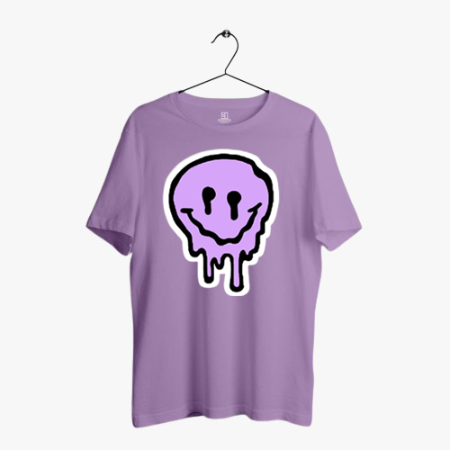 SMILEY PRINT UNISEX T-SHIRT