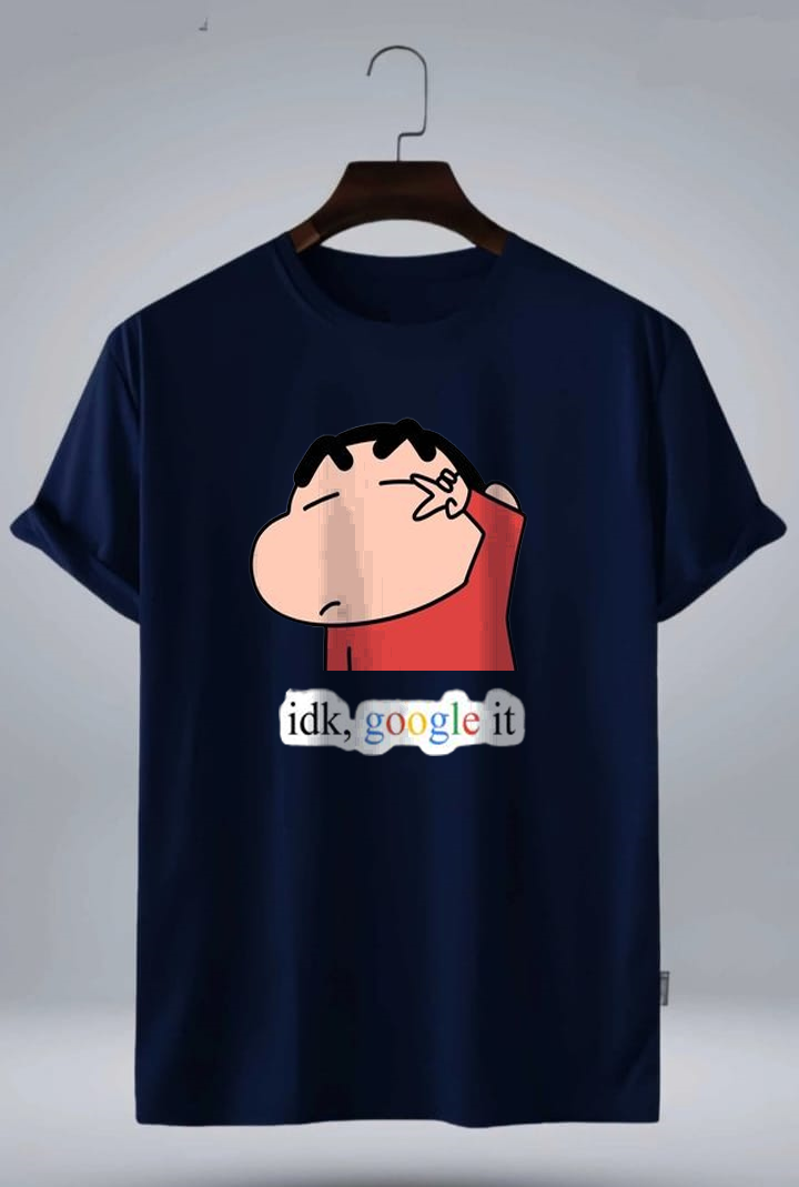 IDK,GOOGLE IT, SHINCHAN PRINT UNISEX T-SHIRT