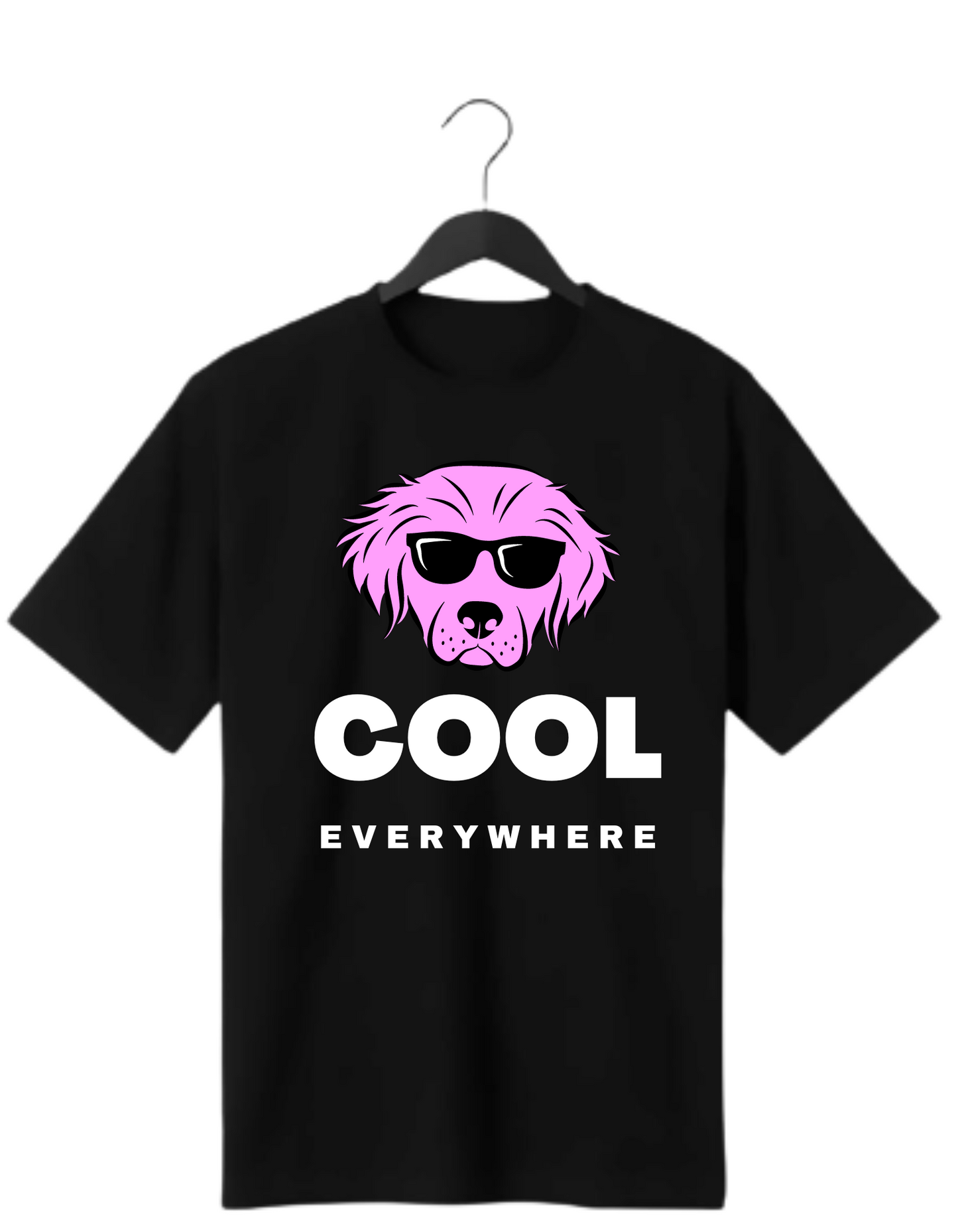 COOL EVERYWHERE PRINT UNISEX T-SHIRT