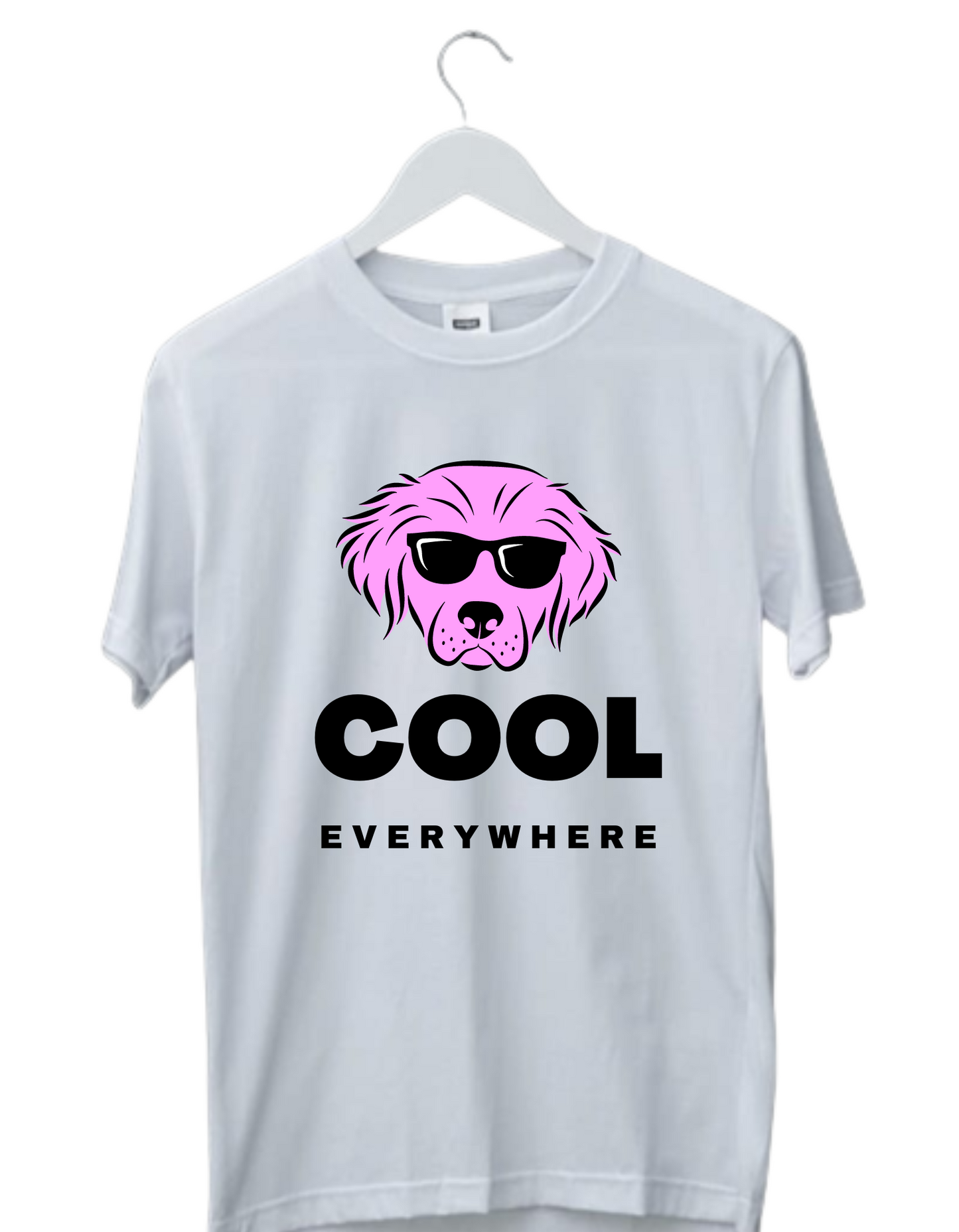 COOL EVERYWHERE PRINT UNISEX T-SHIRT