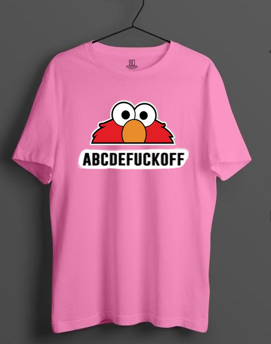 ABCDFUCKOFF PRINT UNISEXT-SHIRT